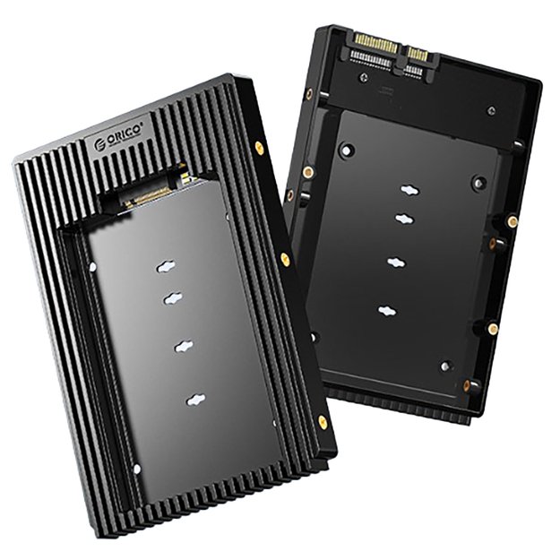 Orico D2NS-6G M.2 NGFF to 3.5  Drive Adapter - Black 2