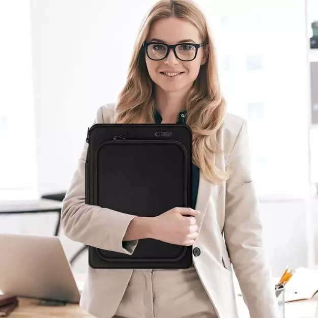 Tech-Protect Basic Bag for 13-14&quot  laptop - black 9