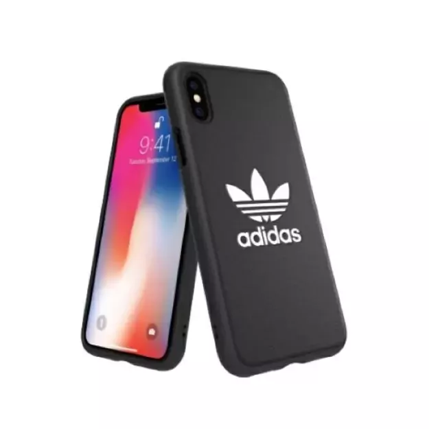 Adidas OR Moulded Case Basic for iPhone X / XS - Black and White