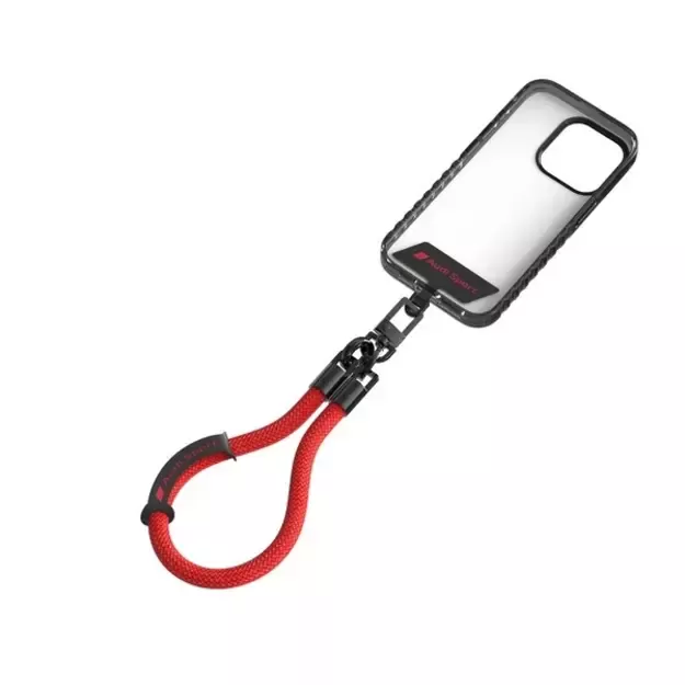 Audi Crossbody Lanyard Universal 28cm x 10mm - Red 1