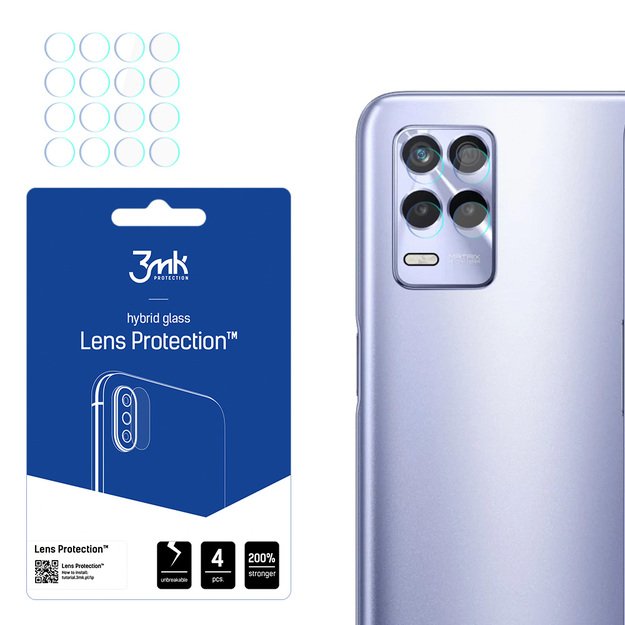 3mk Lens Protection Camera Glass for Realme 8s 5G