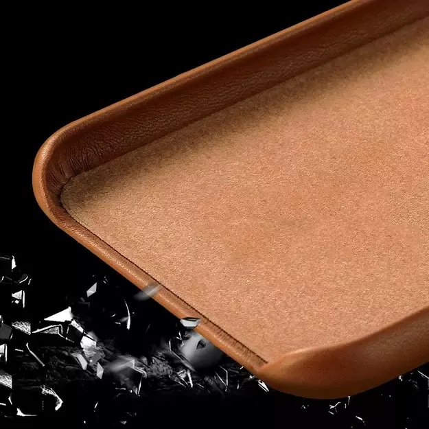 ECO Leather case cover for iPhone 12 mini black 5