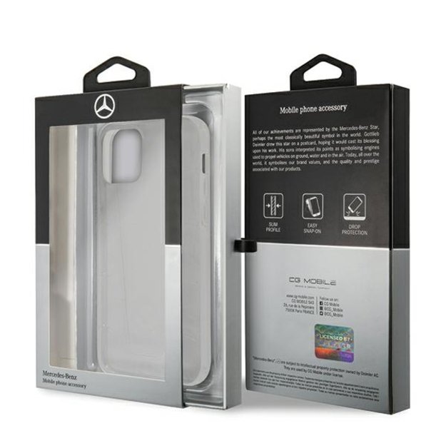 Mercedes MEHCP12LCLCT iPhone 12 Pro Max 6,7  clear hardcase Transparent Line 7
