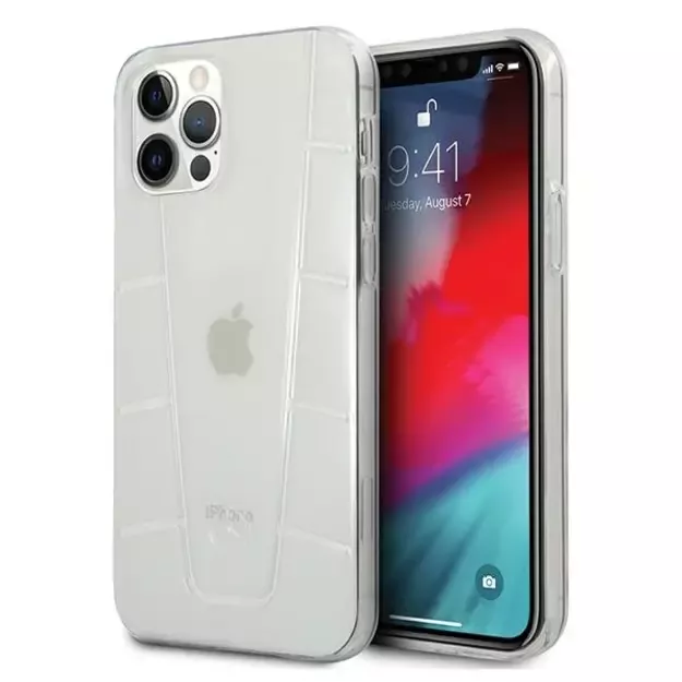 Mercedes MEHCP12LCLCT iPhone 12 Pro Max 6,7  clear hardcase Transparent Line