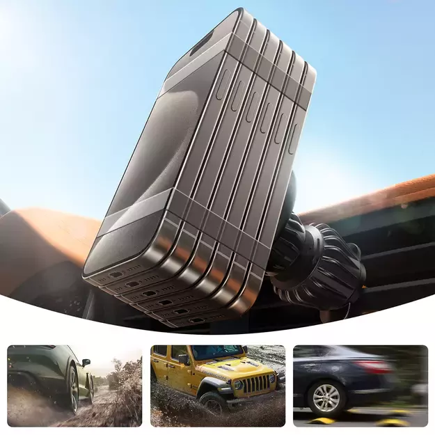 Joyroom JR-ZS406 magnetic car air vent holder - black 13