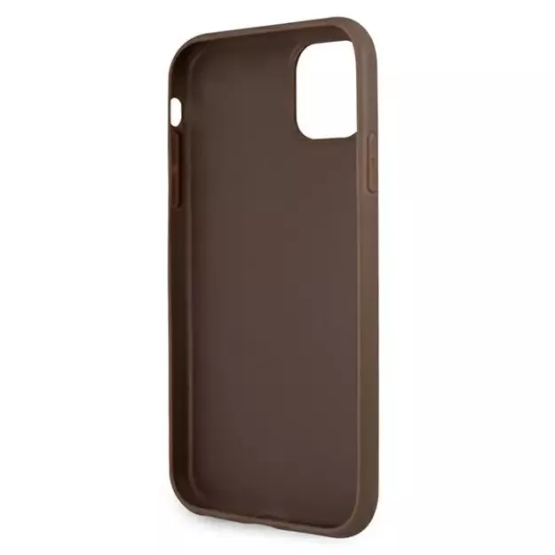 Guess 4G Stripe case for iPhone 11 / Xr 6.1&quot  - brown 2