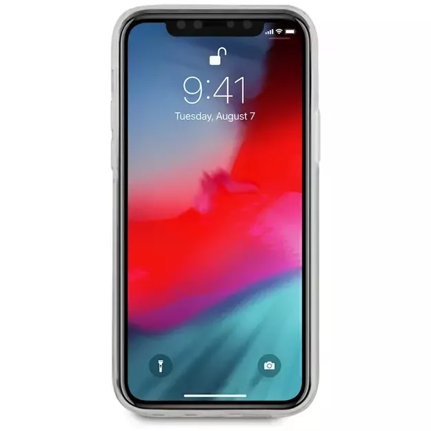 Guess Gold Chain Collection iPhone 12 Pro Max 6.7&quot  Case - White 16