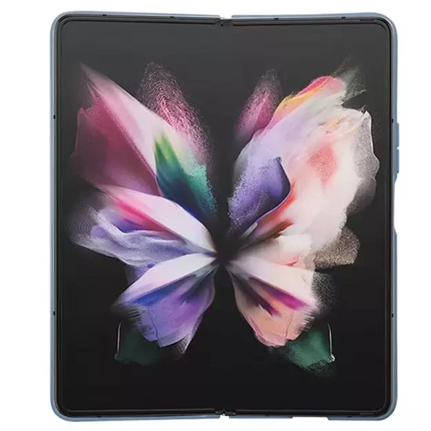 Guess 4G Triangle Strass Case for Samsung Galaxy Z Fold 5 - Blue 11