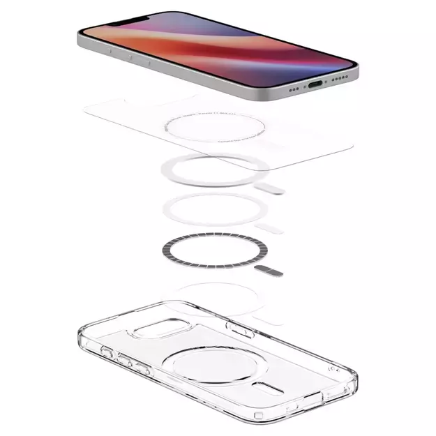 Spigen Ultra Hybrid MagSafe iPhone 16e Case - Clear 15