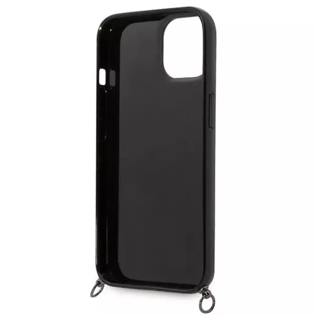 Karl Lagerfeld Color Stripes Strap Case for iPhone 14 Plus / 15 Plus 6.7&quot  - Pink 11