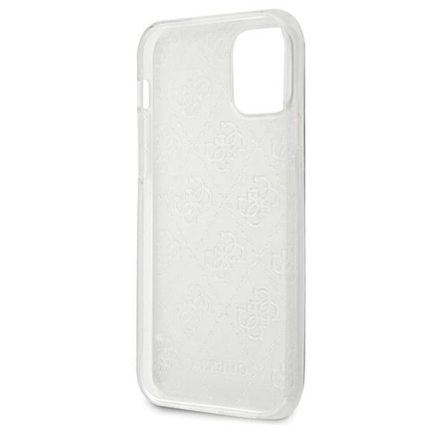 Guess GUHCP12S3D4GTR iPhone 12 mini 5.4  transparent hardcase 4G 3D Pattern Collection 6
