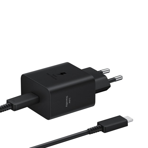 Samsung EP-T4511XBEGEU 45W 4.05A 1x USB-C wall charger - black + USB-C cable
