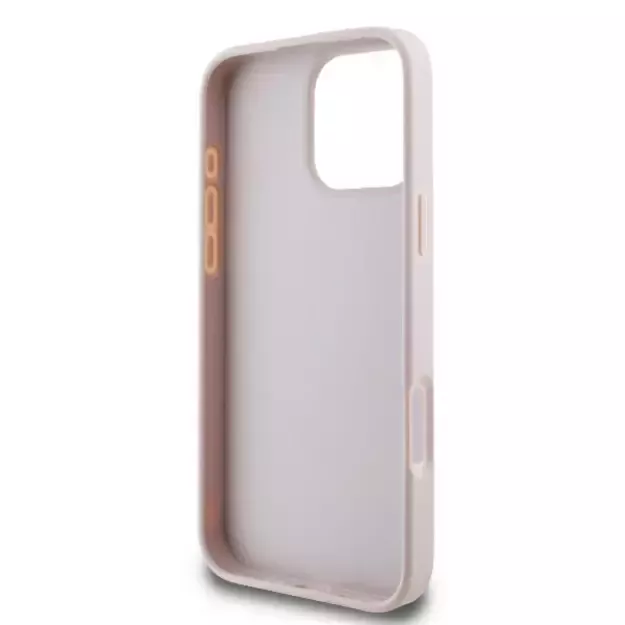 Guess 4G Big Logo iPhone 16 Pro Case - Pink 4