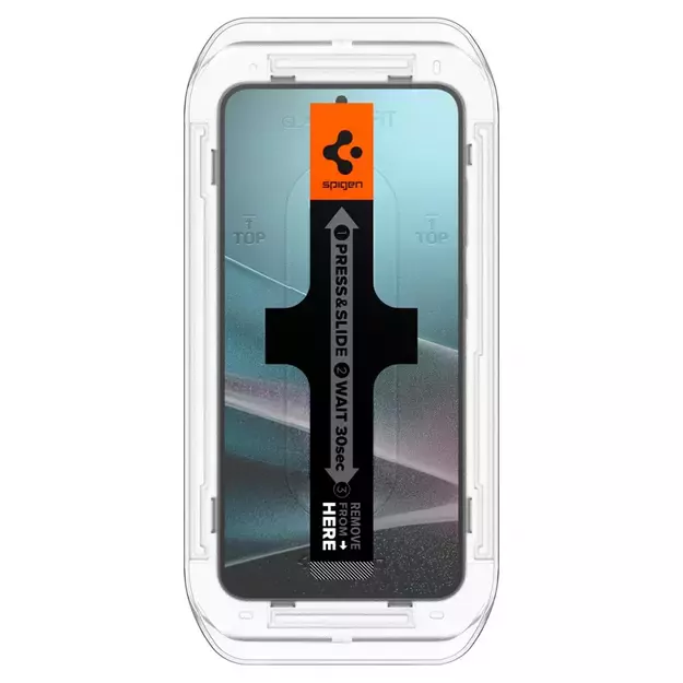 Spigen Glas.TR &quot Ez Fit&quot  Privacy HD 2-pack privacy glass for Samsung Galaxy S24 / S25 11