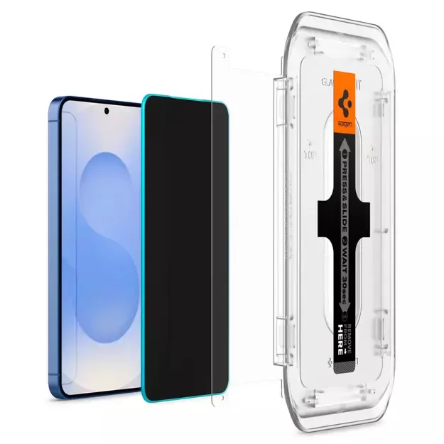 Spigen Glas.TR &quot Ez Fit&quot  Privacy HD 2-pack privacy glass for Samsung Galaxy S24 / S25 14