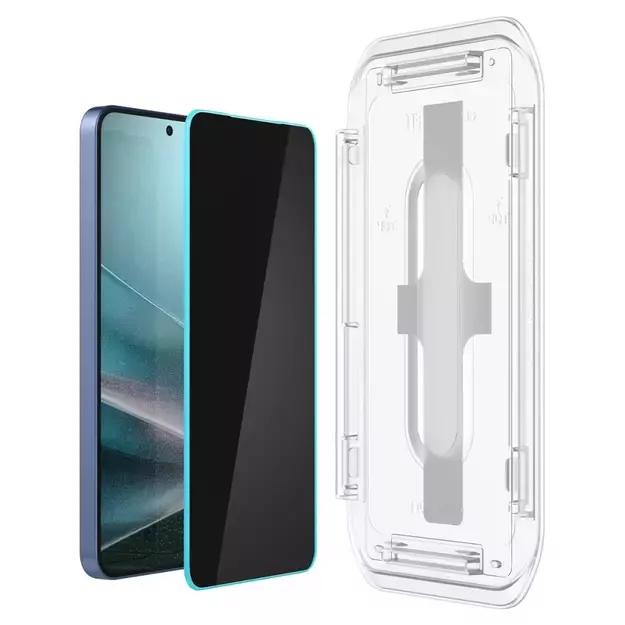 Spigen Glas.TR &quot Ez Fit&quot  Privacy HD 2-pack privacy glass for Samsung Galaxy S24 / S25 10