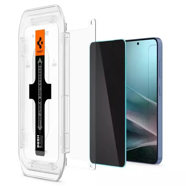 Spigen Glas.TR &quot Ez Fit&quot  Privacy HD 2-pack privacy glass for Samsung Galaxy S24 / S25 13