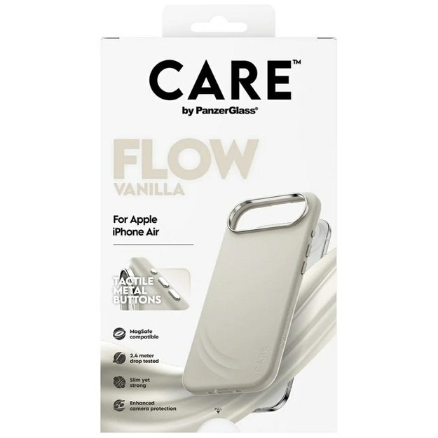 CARE by PanzerGlass FLOW MagSafe Case for iPhone Air - Beige 4
