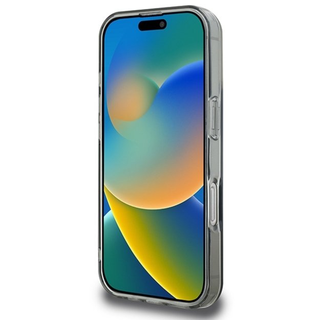 Karl Lagerfeld IML Metal Karl&amp Choupette Head MagSafe Case for iPhone 16 Pro - Black 4