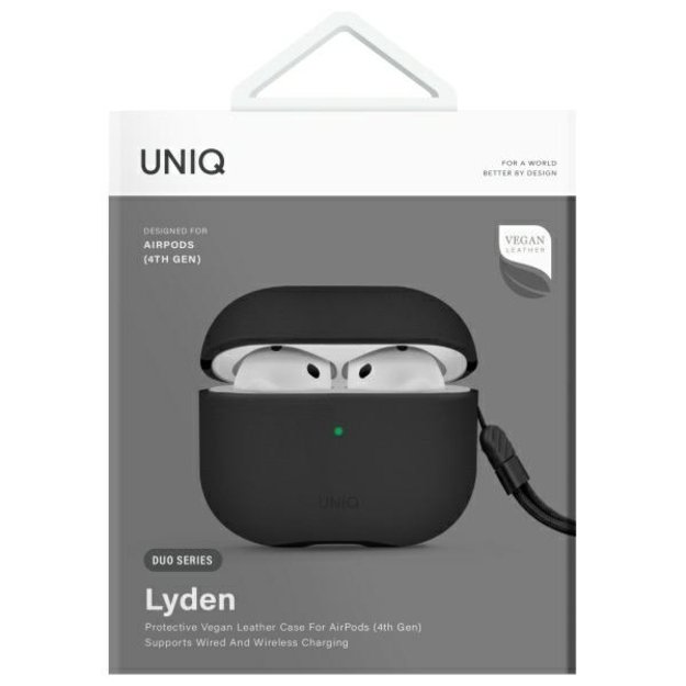 Uniq Lyden DS AirPods 4 Case - Black 2