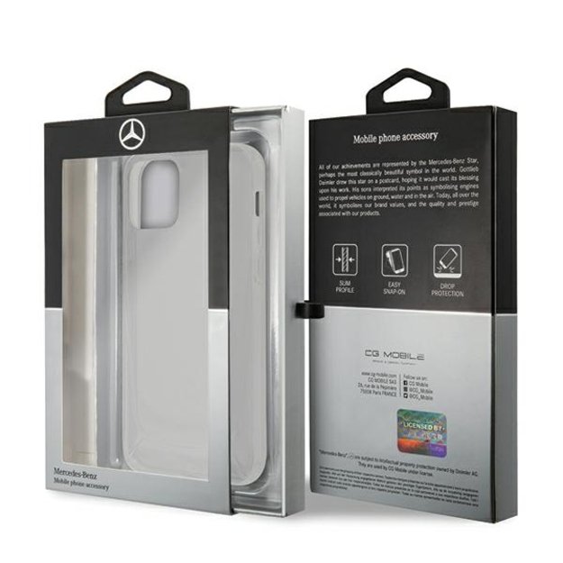 Mercedes MEHCP12LARCT iPhone 12 Pro Max 6,7  clear hardcase Transparent Line 1