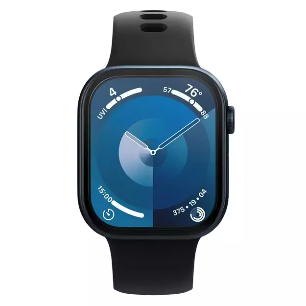 Spigen Elite Shield ”EZ FIT” Hybrid Glass 2-PACK for Apple Watch 10 (42MM) - Clear 1