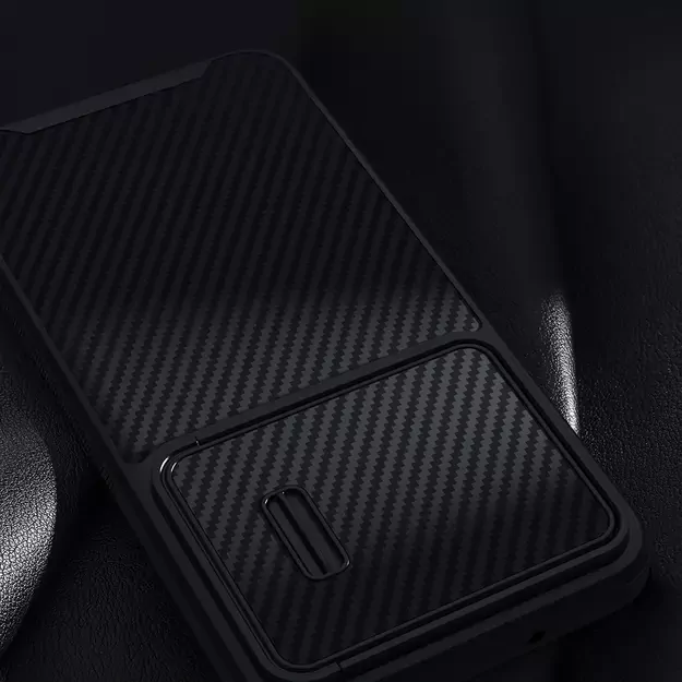 Nillkin Synthetic Fiber S Case for Samsung Galaxy S23+, camera cover, black 28