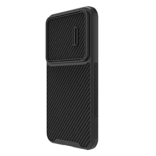 Nillkin Synthetic Fiber S Case for Samsung Galaxy S23+, camera cover, black 18