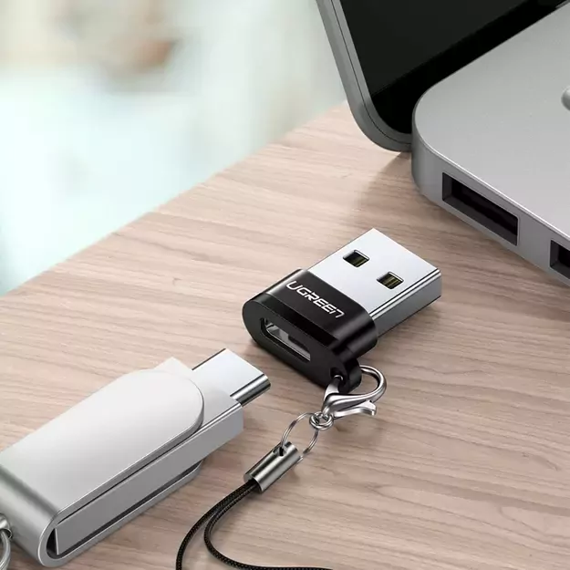 Ugreen US280 50568 USB-C 3.1 (female) / USB-A 2.0 (male) adapter - black 4