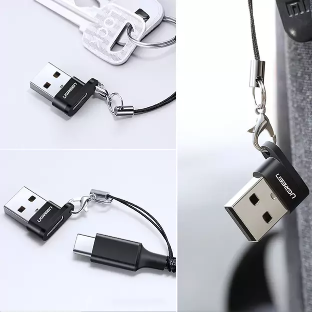Ugreen US280 50568 USB-C 3.1 (female) / USB-A 2.0 (male) adapter - black 7
