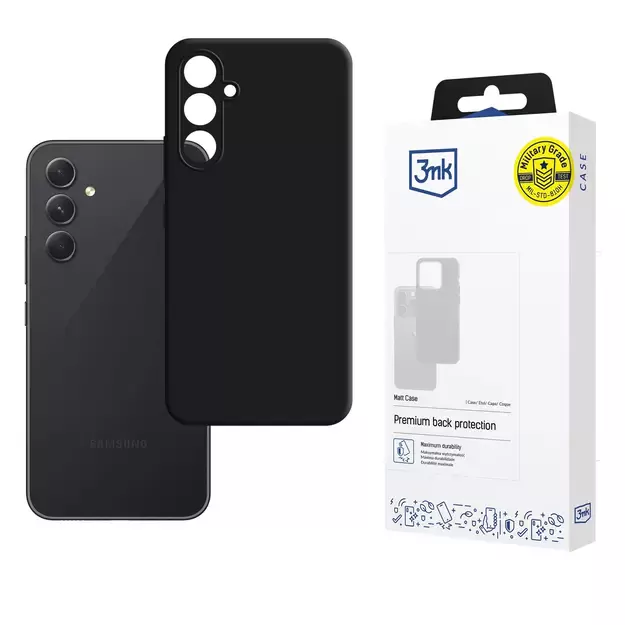 Samsung Galaxy A54 5G - 3mk Matt Case black