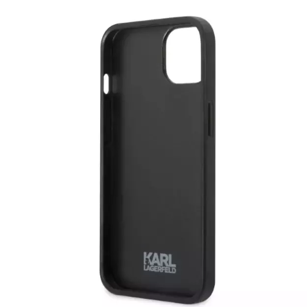 Karl Lagerfeld KLHCP13SPMNIKBL iPhone 13 mini 5.4&quot  hardcase blue/blue Monogram Ikonik Patch 6