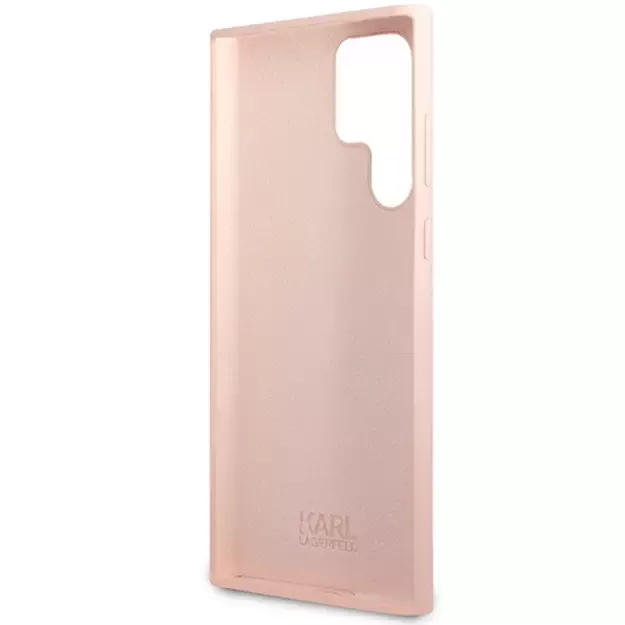 Karl Lagerfeld KLHCS23LSNCHBCP S23 Ultra S918 hardcase pink/pink Silicone Choupette 13