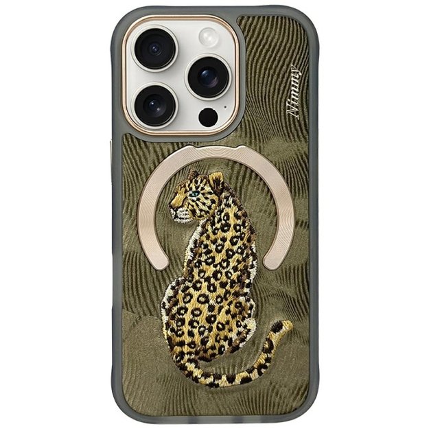 Nimmy Magnetic Fantasy Animal MagSafe Case for iPhone 16 Pro Max - Gold