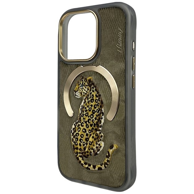 Nimmy Magnetic Fantasy Animal MagSafe Case for iPhone 16 Pro Max - Gold 1