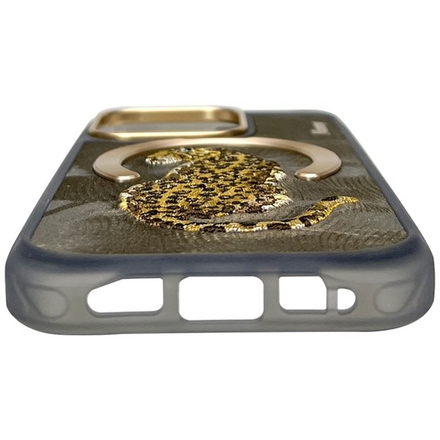 Nimmy Magnetic Fantasy Animal MagSafe Case for iPhone 16 Pro Max - Gold 3