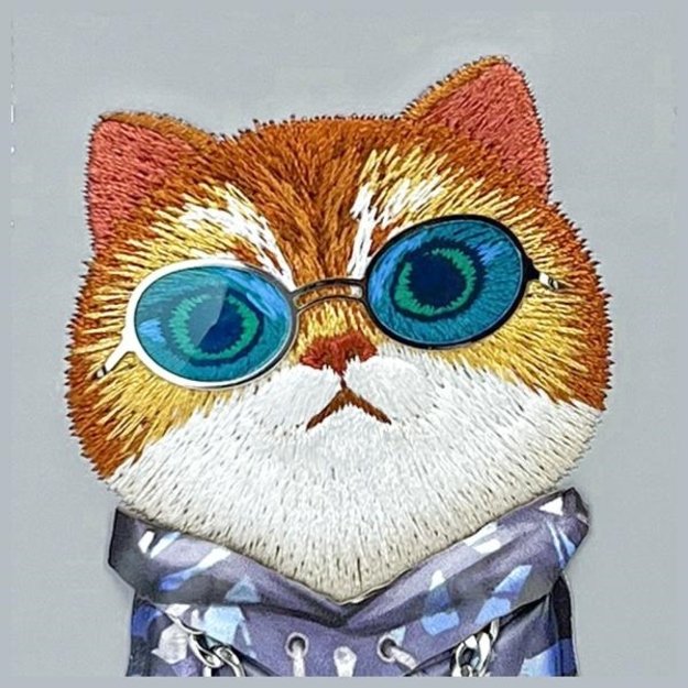Nimmy Glasses Cool Cat iPhone 15 Case - Gray 10
