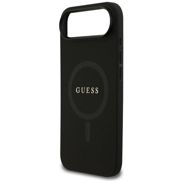 Guess Saffiano Classic Logo MagSafe case for iPhone Air - black 5
