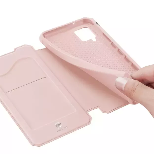 DUX DUCIS Skin X Bookcase type case for Samsung Galaxy A42 5G pink 14