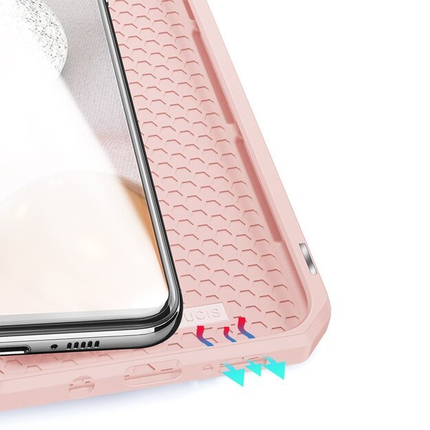 DUX DUCIS Skin X Bookcase type case for Samsung Galaxy A42 5G pink 5