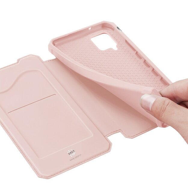 DUX DUCIS Skin X Bookcase type case for Samsung Galaxy A42 5G pink 1