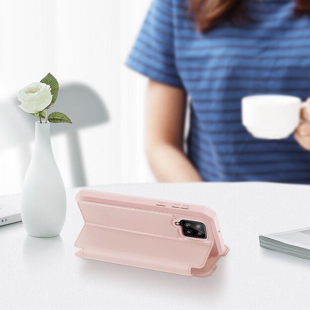 DUX DUCIS Skin X Bookcase type case for Samsung Galaxy A42 5G pink 2