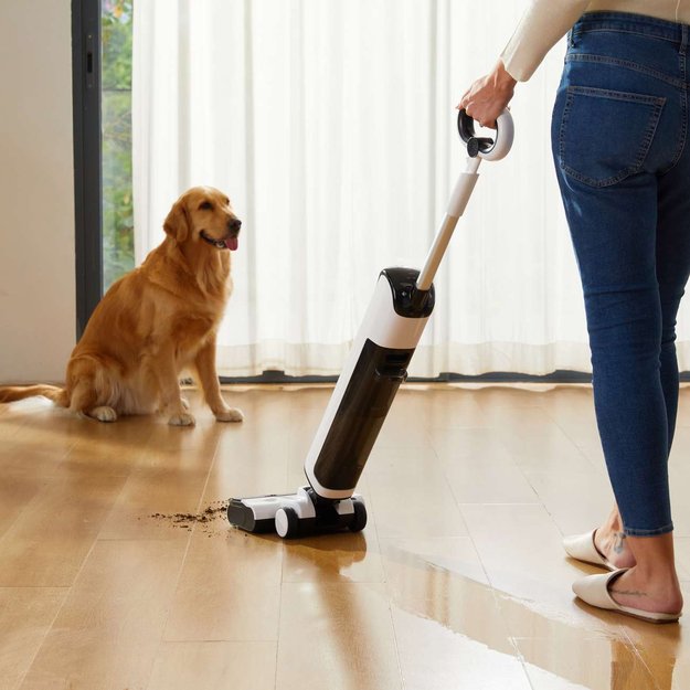 UWANT D100 17000Pa Upright Vacuum Cleaner with Mopping Function and Charging Station - White 8