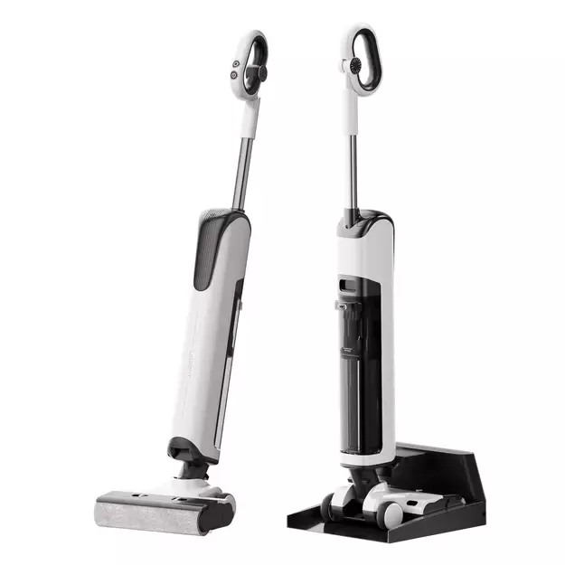 UWANT D100 17000Pa Upright Vacuum Cleaner with Mopping Function and Charging Station - White 24