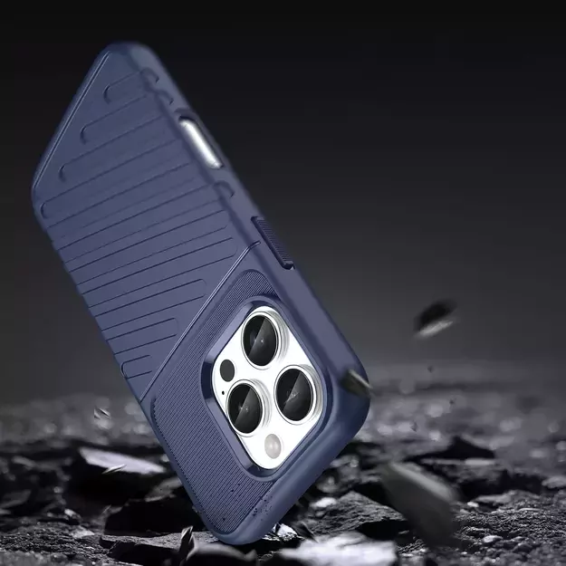 Thunder Case for iPhone 16e Silicone Armored Cover - Blue 4