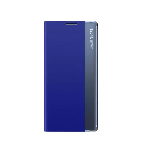 New Sleep Case Cover with Flip and Stand for Samsung Galaxy S25 Edge - Blue