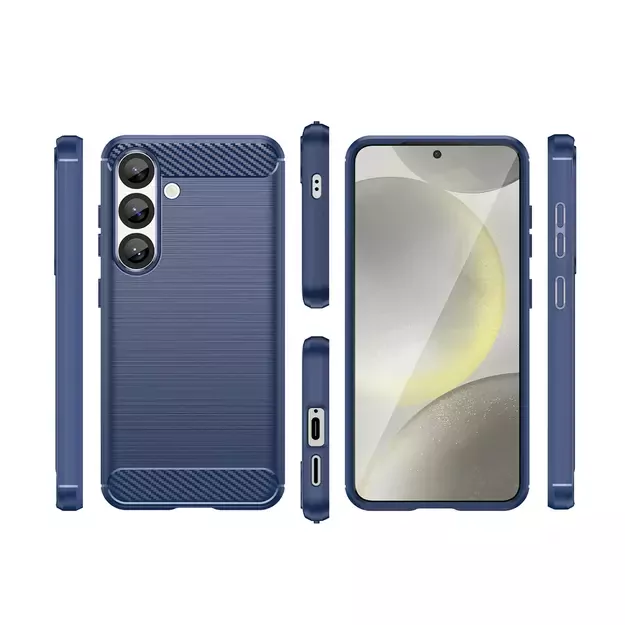 Carbon Case for Samsung Galaxy S25 Edge - Blue 11