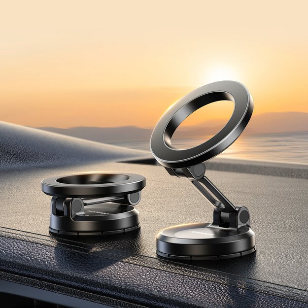 Joyroom JR-ZS505 Magnetic Dashboard Mount Compatible with MagSafe - Black 2