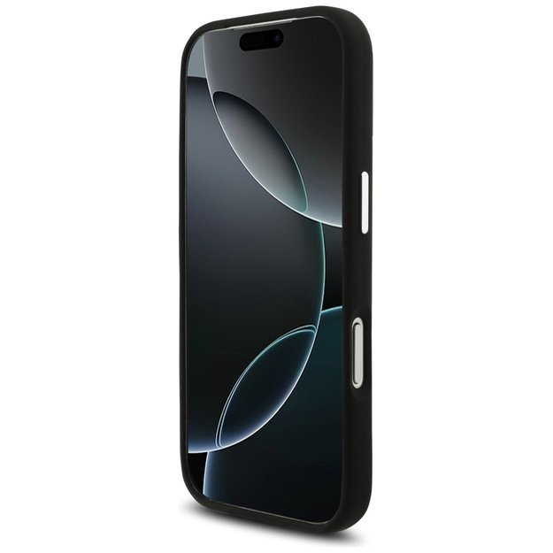 AMG Silicone Oversize Rhombs MagSafe Case for iPhone 17 Pro - Black 4