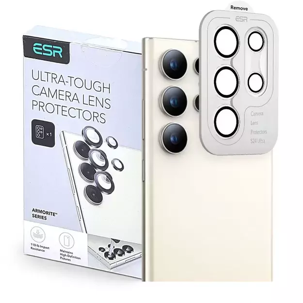 ESR Armorite Camera Cover for Samsung Galaxy S25 Ultra - Clear